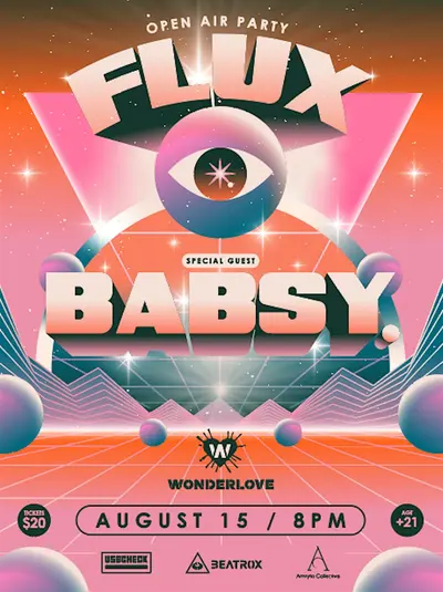 Babsy @ Wonderlove - FLUX: Open Air Party
