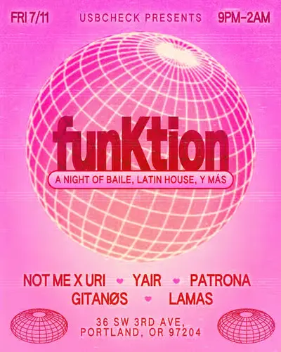 FUNKTION - BAILE, LATIN HOUSE, Y MAS