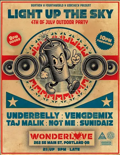 Light Up the Sky at Wonderlove!
