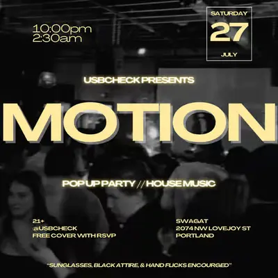 MOTION - POP UP PARTY