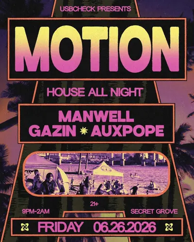 USBCHECK presents: MOTION
